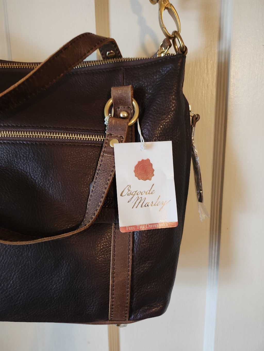 Women's Osgood Marley Brown Leather Hobo Bag — image 2 of 7